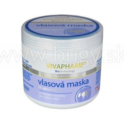 Vivapharm kozia maska na vlasy regeneračná 600 ml