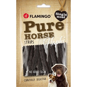 Flamingo Hapki Pure Strips - ленти от конско месо 85 г