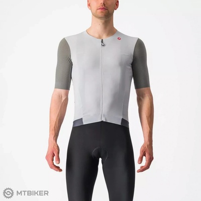 Castelli Premio Black silver gray/sedona sage