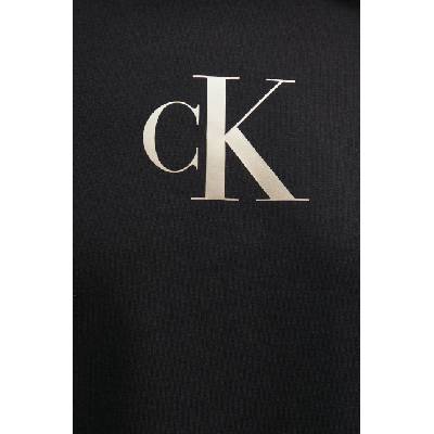 Calvin Klein Суичър Calvin Klein Jeans в черно с качулка с принт J20J224721 (J20J224721)