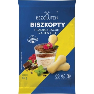 Bezgluten Bezlepkové piškóty bez pridaného cukru 85 g
