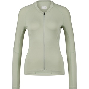 Stoic Дамска фланелка с дълъг ръкав за колоездене Stoic Women's DalslandSt. Gravel Jersey L/S Cycling jersey - Light Agave Green (156-3071-0112)