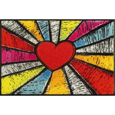 wash+dry Pop Art Heart 50x75 cm