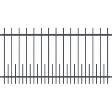 Kovové plotové pole PLP71 š. 2500 x v. 1200 mm