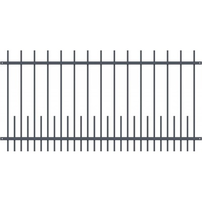 Kovové plotové pole PLP71 š. 2000 x v. 1000 mm