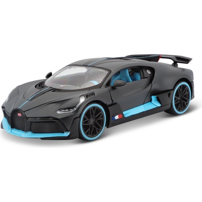Maisto Bugatti Divo tmavo šedé 1:24