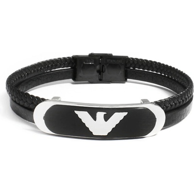 BM Jewellery Pánský kožený náramek Armani S1058180