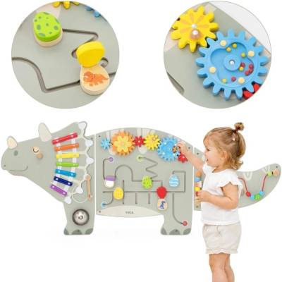 VIGA nástenný aktívny panel triceratops 18m+