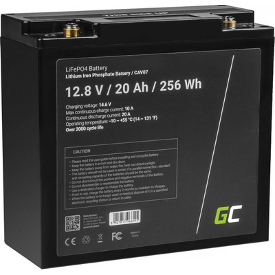 Green Cell CAV07 20Ah 12.8V 256Wh