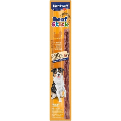 VITAKRAFT VKA Beef Stick with turkey pochoutka pro psy 12 g