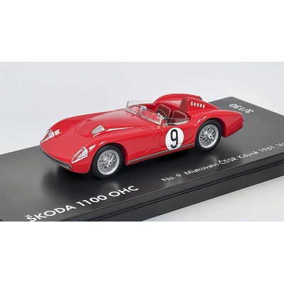 FoxToys Škoda 1100 OHC Spider 59 Rusko 1958 1:43