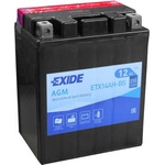 Exide AGM 12Ah 210A left+ (YTX14AH-BS)
