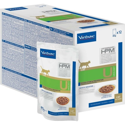 Virbac Veterinary Cat Urology Dissolution & Prevention 12 x 85 g