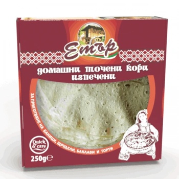 Домашни точени кори изпечени Етър 250гр