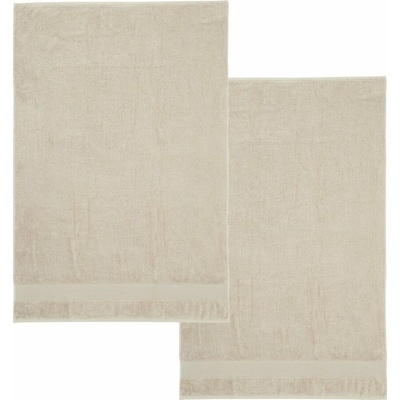 Catherine Lansfield bavlnené osušky v súprave Béžové 2 ks 90 x 140 cm Anti Bacterial