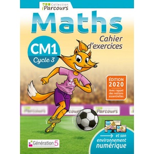 Cahier d'exercices iParcours maths CM1 (ISBN: 9782362463402)