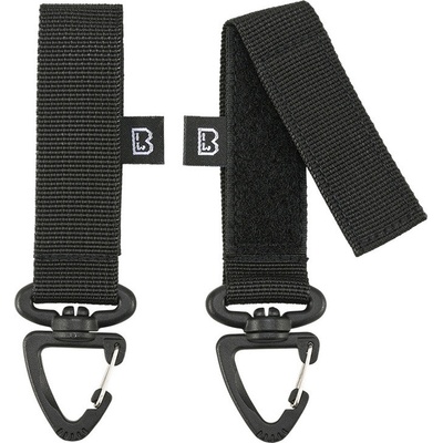 Brandit opasok s karabínou Molle Loop 2 Pack Čierna