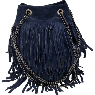 Donatella dámská kožená kabelka 97719 tmavě modrá