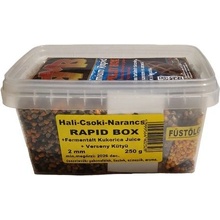 BUKI MIX Premium Rapid Pellet Box 250g 2mm Halibut-čokoláda-pomeranč