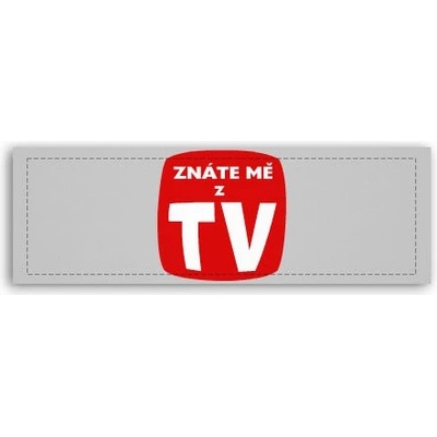 Fotoobraz 150x55 cm panorama Znáte mě z TV