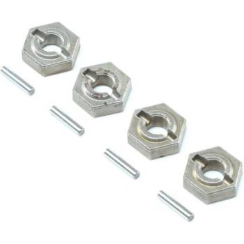 Losi Загубени шестостенни гайки за колела (4): Lasernut U4, Tenacity