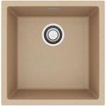 Alveus Omni - Гранитна мивка 45x45 см, бежова 1150047 (1150047) Мивка за вграждане