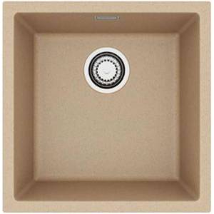 Alveus Omni - Гранитна мивка 45x45 см, бежова 1150047 (1150047) Мивка за вграждане