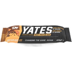 Dorian Yates Nutrition Yates Whey Protein Bar | No Sugar [60 грама] Фъстъчено масло с карамел
