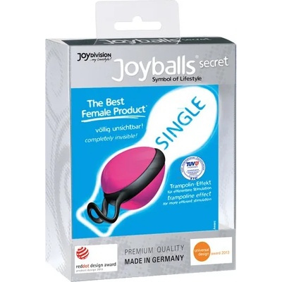 JOYDIVISION Joyballs Secret Single Pink & Black