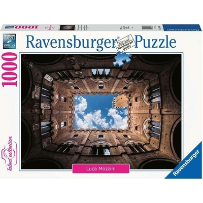 RAVENSBURGER Cortile della Podestà Palazzo Pubblico Siena Itálie 1000 dielov