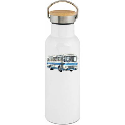 123TRIKO termoska Karosa Šl11, modrá z boku, V7 500 ml