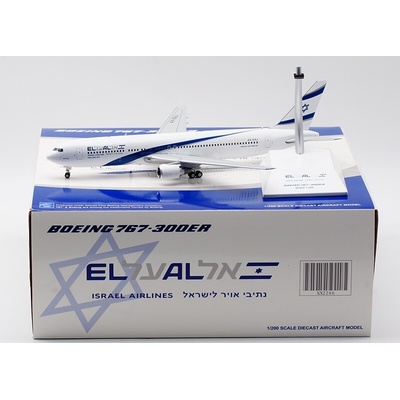 JC Wings B767-330ER El Al 2000s Colors Named Bat Yam בת ים 1:200