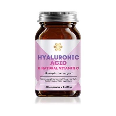 Siberian Wellness Hyaluronic Acid & Natural Vitamin C 60 kapslí