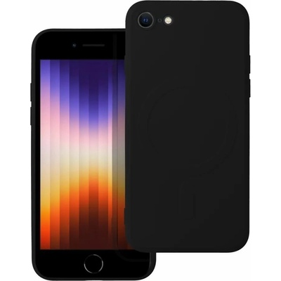 Part Silicone Mag Cover, iPhone 7 / 8 / SE 2020 / SE 2022, čierne
