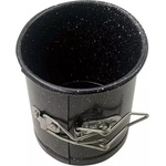 Kinghoff Форма за торта с падащо дъно Kinghoff KH 1787, 8-28 см, Разтягащи се стени, Мраморно покритие, Стомана, Черен (KH 1787)