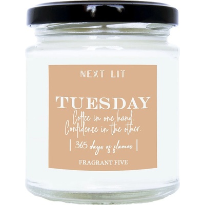 With Scent of Books Ароматна свещ Next Lit 365 Days of Flames - Tuesday (NL040)