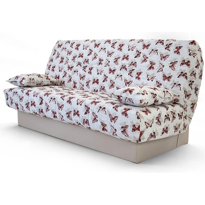 Мебели КАМБО Разгъваем диван Никол принт Zuria Rojo