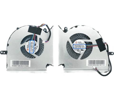 Ventilátor MSI GE75 GL75 GP75 WE75 - Set (CPU + GPU)