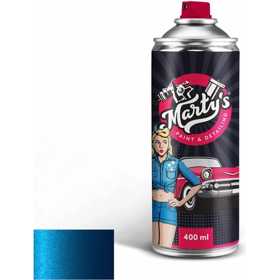 Marty's Autolak ve spreji Peugeot KMF Bleu recife 400ml