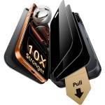 ESR Поверителен стъклен протектор ESR Privacy Armorite Pro Screen Protector UltraFit (3 броя в комплект) - iPhone 18 Pro - Черен