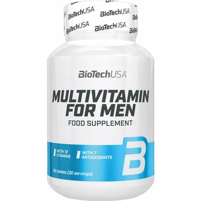 BioTech USA Multivitamíny pre mužov 60 tabliet
