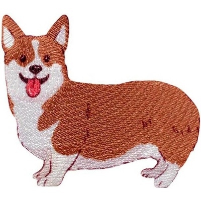 Nažehlovačka Psík Corgi 4,5 x 5,1 cm Monoquick