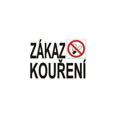 Arch Tabulka plastová Zákaz kouření A5