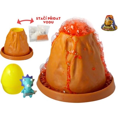 Mikro trading Crazy Dino Sopka s lávou vejcem a dinosaurem