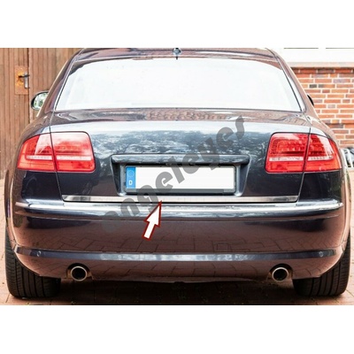 Angeleyes Audi A8 D3 zadná kufrová nerezová lišta