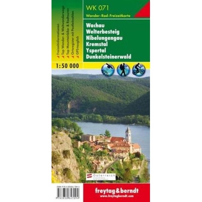 Turistická mapa F&amp;amp;B 071 Wachau-Dunkelst