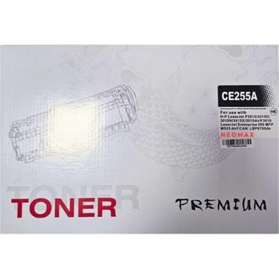 Compatible Тонер касета за HP LaserJet P3010/P3015/P3015d/P3015dn/P3015x/Enterprise 500 M525c, Canon i-SENSYS LBP6750dn - Black - CE255A - HT-CE255A - Neomax - Неоригинална, заб. : 6000 брой копия (HT-CE255A)