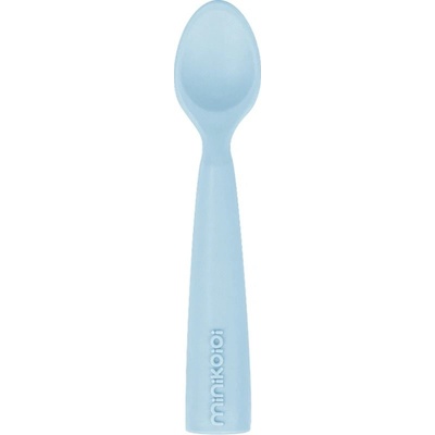 Minikoioi Lžička silikonová Mineral Blue 1 ks