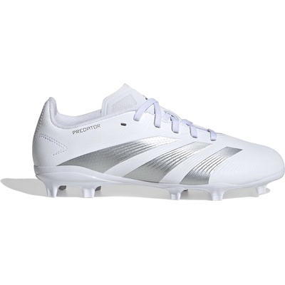 Adidas Детски обувки Adidas Predator 24 League Children's Firm Ground Boots - White/Silver