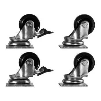 FORMRACK Castor group (4 pcs. of castors) for free standing and server racks (F041TKR)